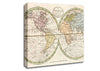 Map Of The World Pre American Map Canvas Wall Art