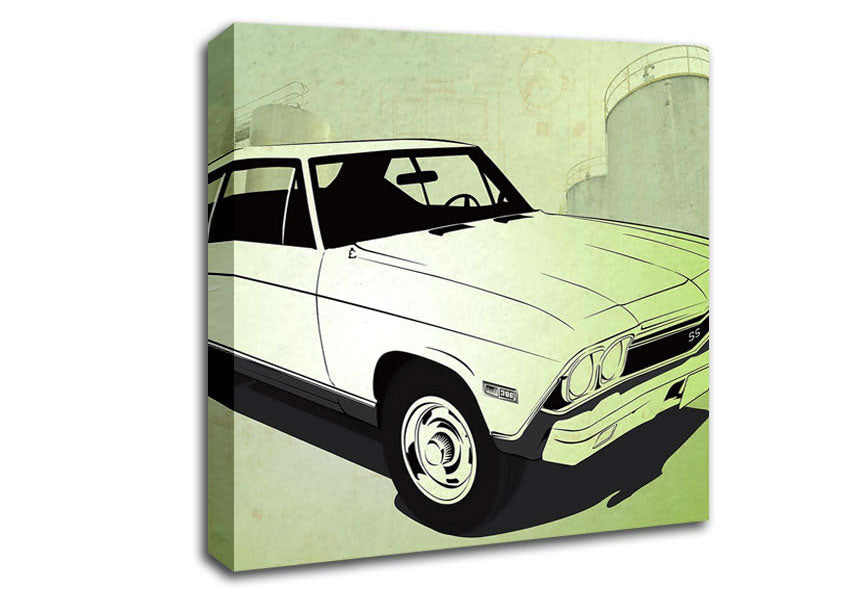 Chevrolet Chevelle Ss Canvas Wall Art