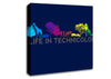 Life In Technicolor Canvas Wall Art