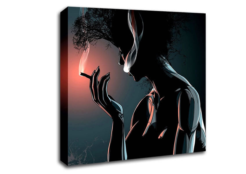 Cigarette Canvas Wall Art