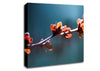 Spikey Flower Branch Canvas Wall Art