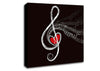 Musical Notes Canvas Wall Art