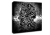 Tick Design Man Canvas Wall Art
