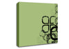Green Maze Canvas Wall Art