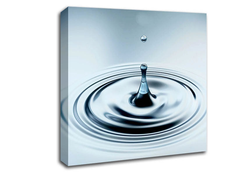 Diamond Droplet Canvas Wall Art