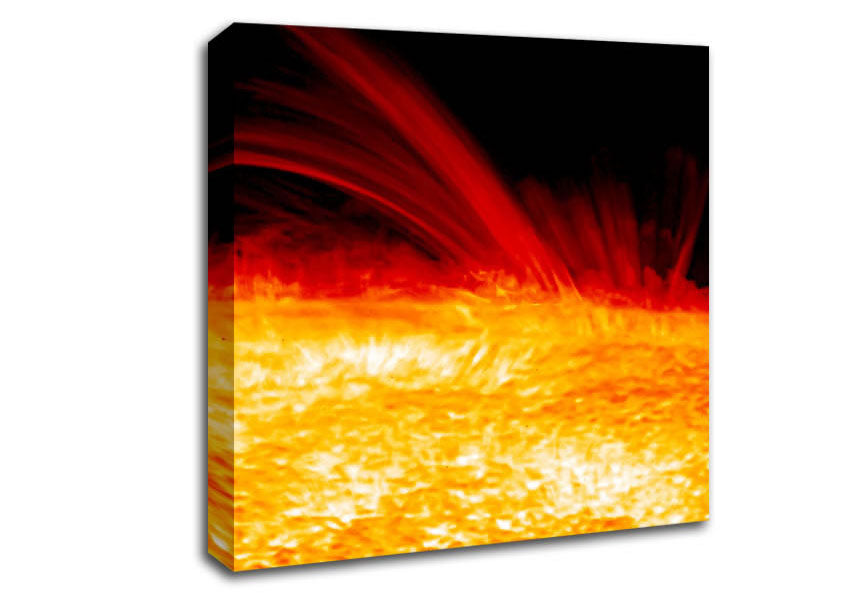 Lava River Canvas Wall Art