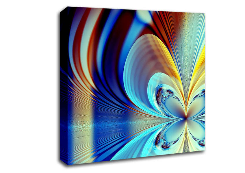 Psychedelic Colours Canvas Wall Art
