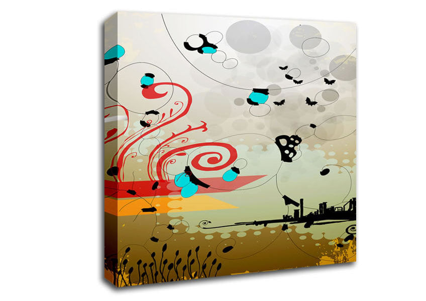 Magical Island Canvas Wall Art