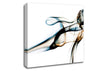Smoke Ribbons Canvas Wall Art