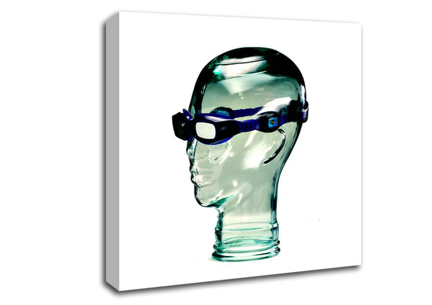 Glass Head Canvas Wall Art