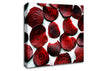 Red Beetroot Slices Canvas Wall Art