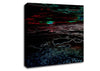 Abstract Neon Seascape Canvas Wall Art