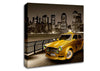 Retro Taxi NYC Canvas Wall Art