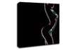 The Form Of A Woman Canvas Wall Art