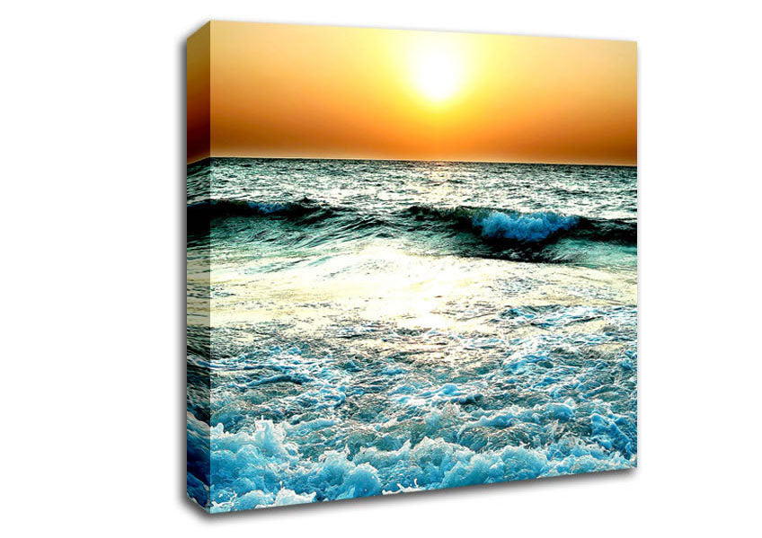 Sea Water Canvas Wall Art