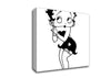 Betty Boop Love Heart Canvas Wall Art