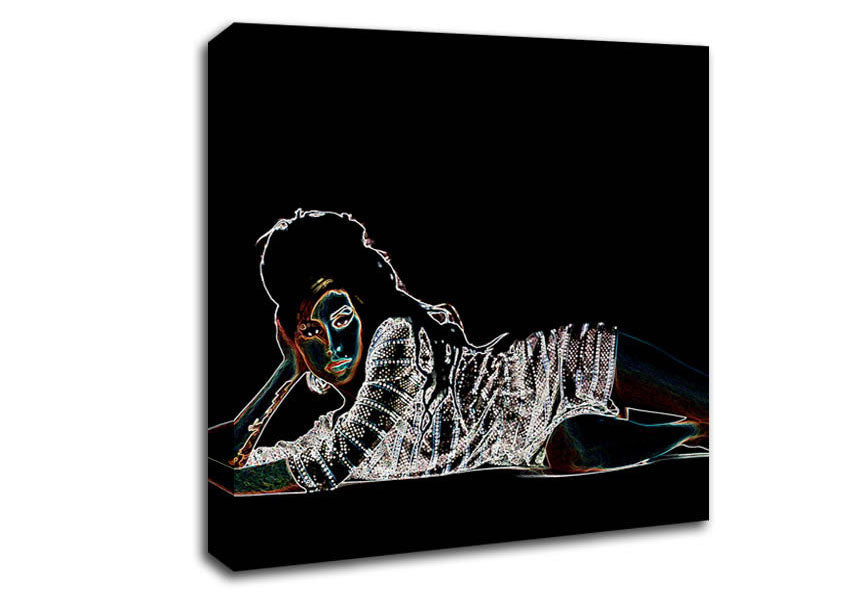 Amy Winehouse Canvas Wall Art
