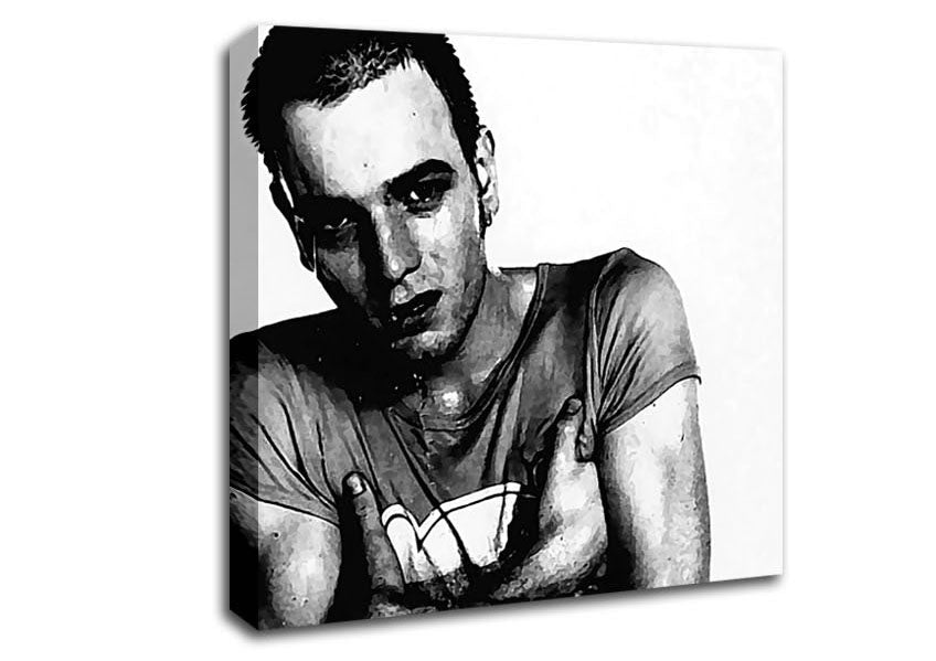Ewan Mcgreggor Trainspotting Canvas Wall Art