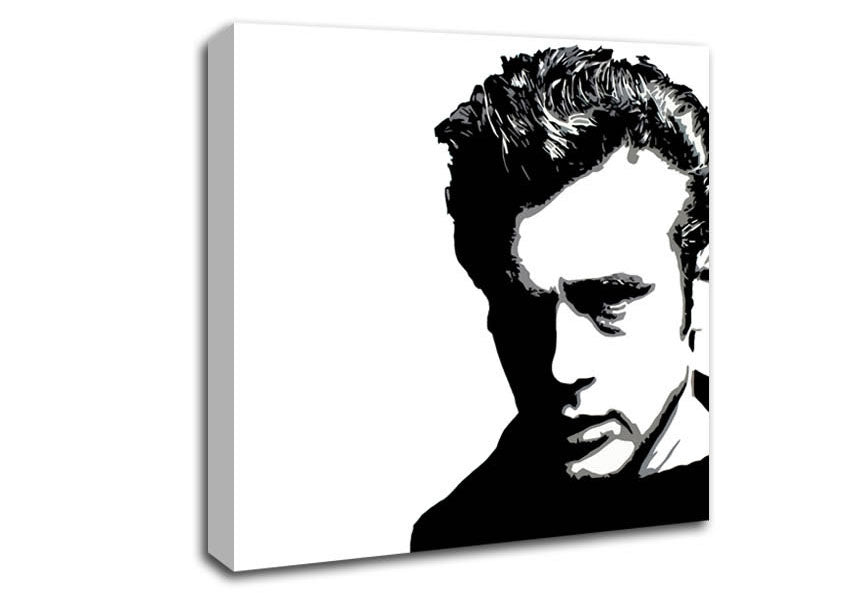 James Dean Pop Art Canvas Wall Art