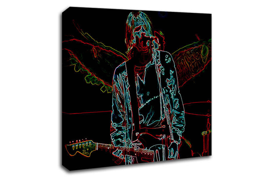 Kurt Cobain Canvas Wall Art