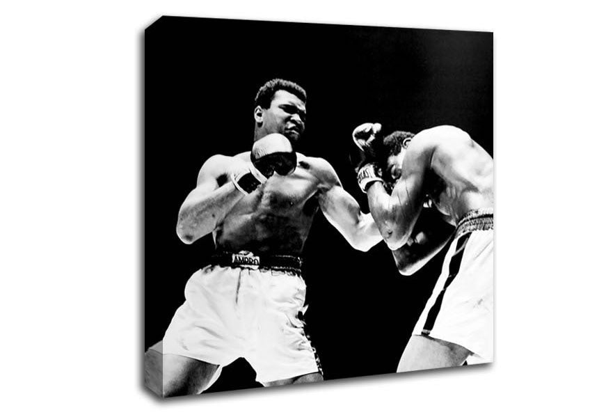 Muhammad Ali Fist Of Power Canvas Wall Art