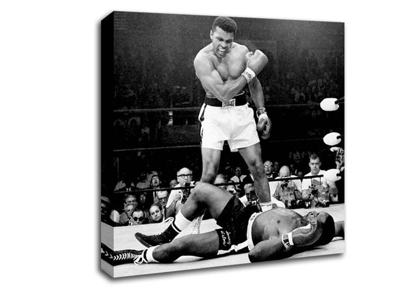 Muhammad Ali Knockout Canvas Wall Art