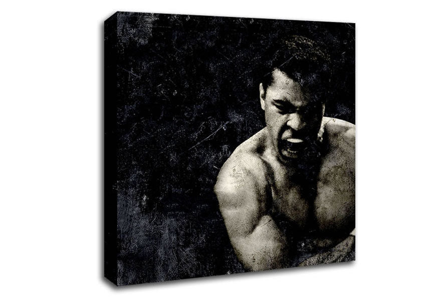 Muhammad Ali Power Canvas Wall Art