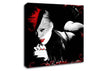 Pink Fishnets Canvas Wall Art