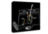 Slash Guitar Canvas Wall Art