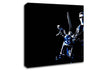 Terminator Bike Blue Canvas Wall Art