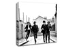 The Beatles Running Canvas Wall Art
