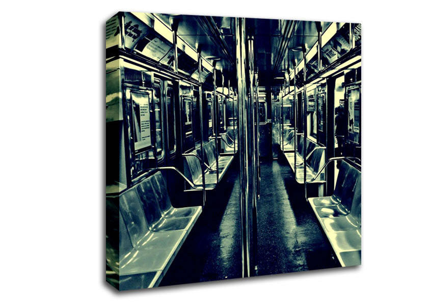 New York City Train Canvas Wall Art