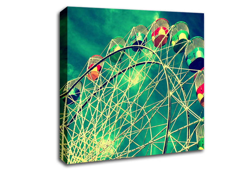 Ferris Wheel 4 Canvas Wall Art