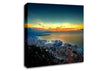 Monaco Aerial View Canvas Wall Art