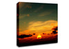 Beautiful Sunset Moon Canvas Wall Art