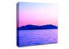 Mountain Ocean Calm Canvas Wall Art