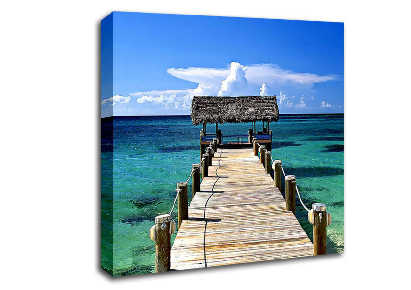 New Providence Island Bahamas Canvas Wall Art