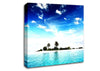 Cool Island Canvas Wall Art