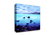 Turquoise Ocean Rocks Canvas Wall Art