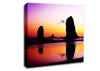 Sculptured Ocean Reflection Canvas Wall Art