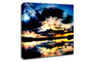 Blue Ocean Cloud Formation Canvas Wall Art