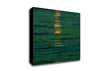 Stunning Green Ocean Nights Canvas Wall Art