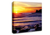 The Last Glimmer Of Sun Canvas Wall Art