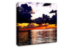 Golden Yellow Ocean Canvas Wall Art