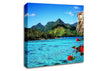 Paradise Island Bay Canvas Wall Art