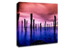 Purple Oceans Pink Skies Canvas Wall Art
