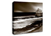 The Calm Before The Storm Brown Canvas Wall Art