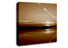 Tranquil Chocolate Lake Canvas Wall Art