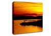 Tranquil Orange Waters Canvas Wall Art