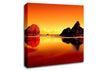 Reflections Of The Rocky Ocean Canvas Wall Art
